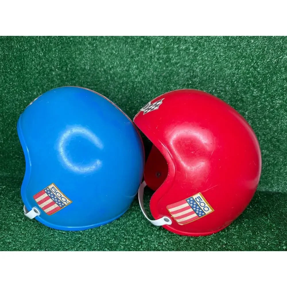 Vintage Gay Toys Racing Helmet 500 RARE Nascar Indy USA Motorcycle Plastic